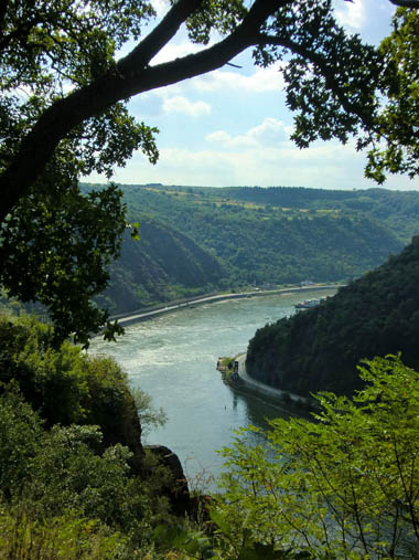 Blick von der Loreley