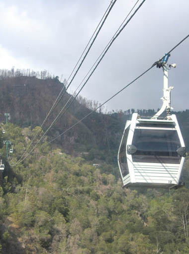 Mit der Schaukelbahn unterwegs