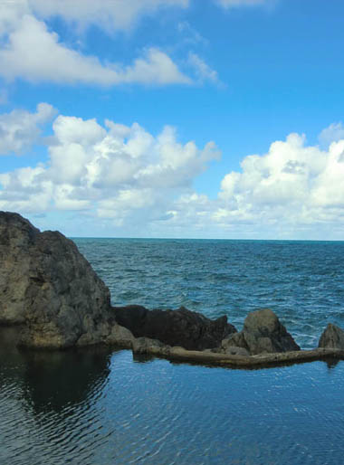 Natürlicher "Meerwasserpool"