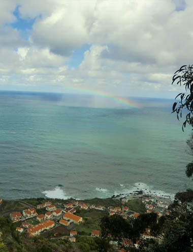 Porto Moniz von ganz oben